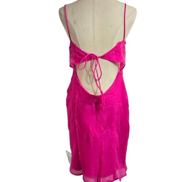 ASOS Design Pink With Corset Mini Dress NWT - Picture 6 of 8
